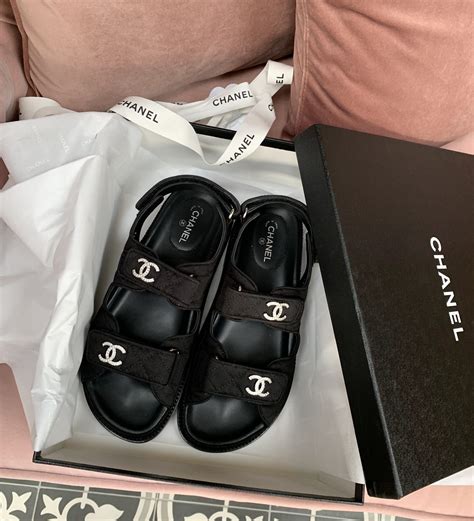 sandale chanel pas cher|chanel sandals uk.